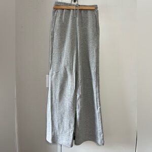 & Other Stories grey straight leg sweatpants size small